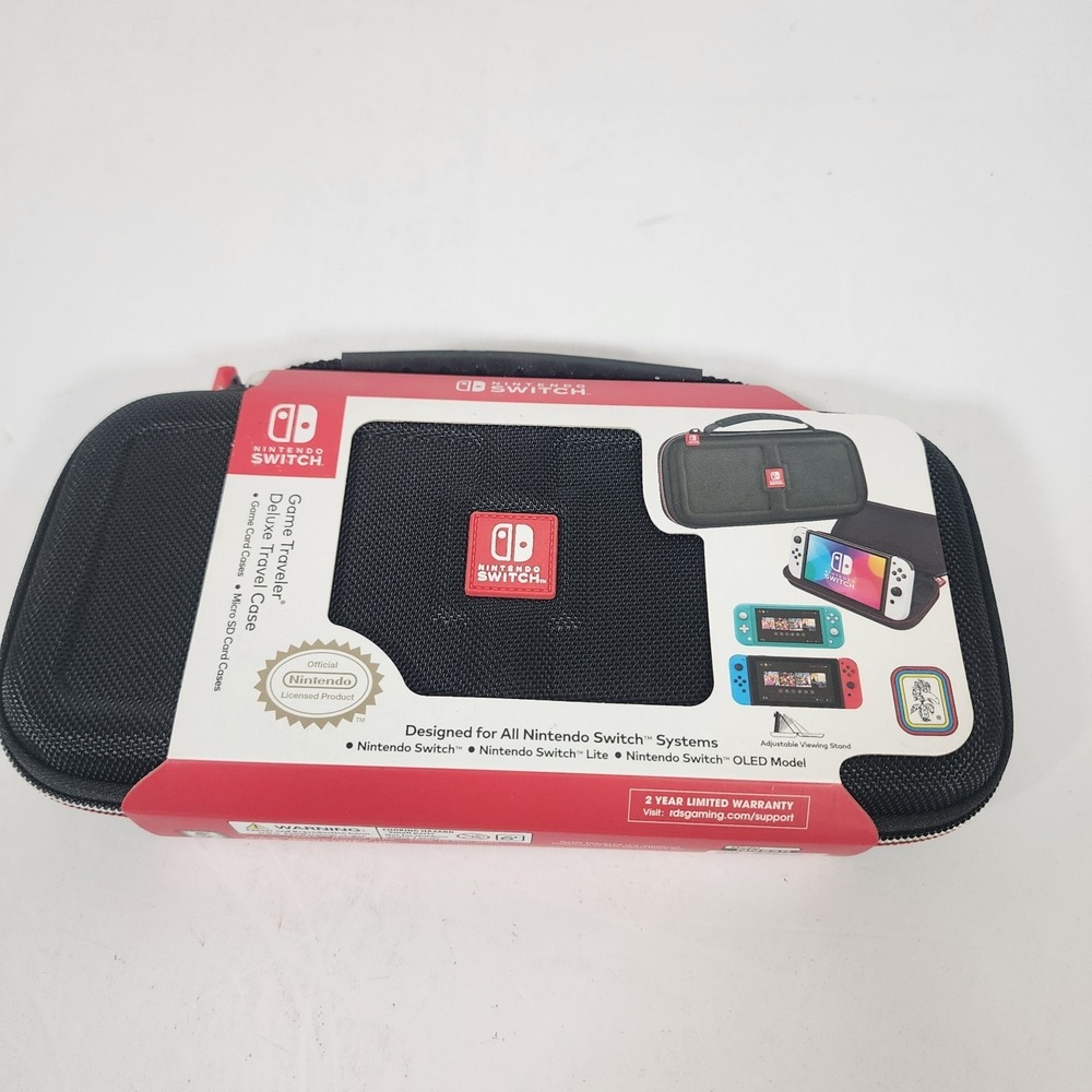 Nintendo Switch Game Traveler Deluxe Travel Case NNS40 New Licensed